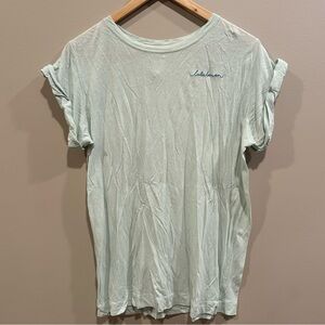 Lululemon Teal Classic Fit T-shirt